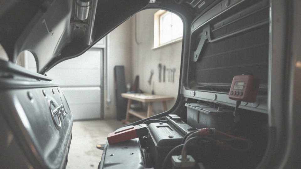 Jak naładować akumulator w Opel Vivaro?