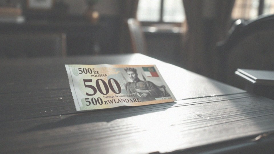 Jakie są szczegółowe cechy banknotu 500 zł?