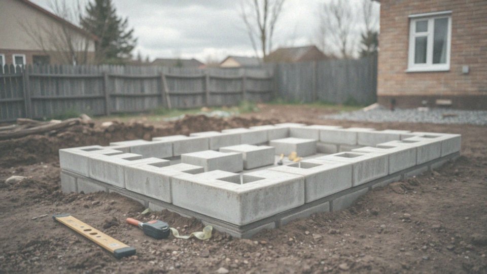 Jak zrobić fundament dla domku narzędziowego?