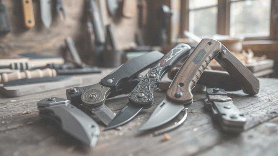 Jakie są popularne mechanizmy otwierania noży?